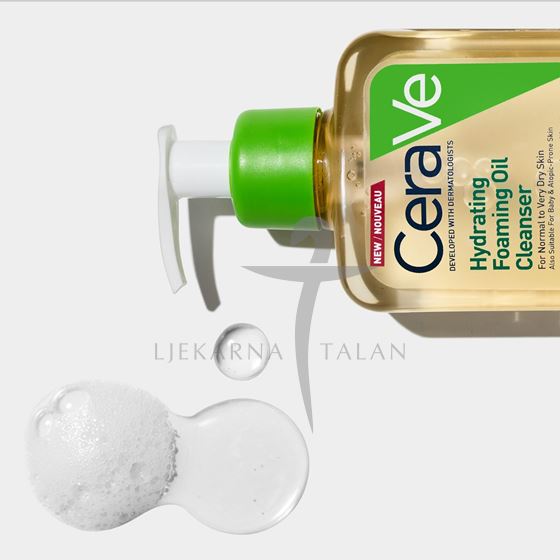  Hidratantno ulje za čišćenje za normalnu do vrlo suhu kožu, 236 ml