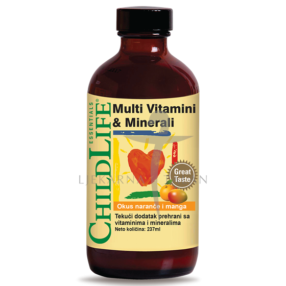  Multi vitamini i minerali, 237ml