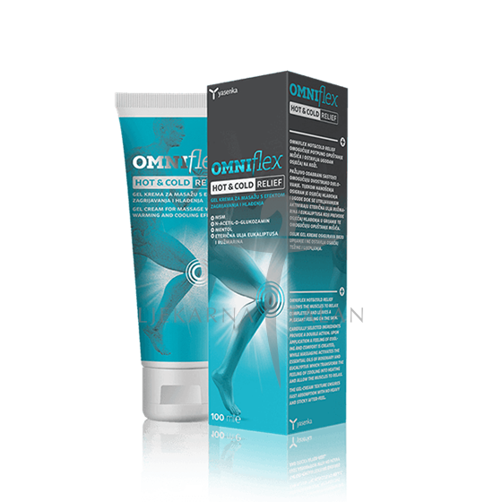  OMNIflex FLEX VITAL + POKLON Omniflex HOT & COLD Relief gel krema